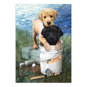 ROYAL BRUSH MANUFACTURING Junior Small Paint Bud, Fishin' Buddies