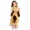 MorisMos Giant Dog Stuffed Animal 31 Inch, Soft Huggable Dog Plush, Large Floppy Dog Plush Pillow, Big Stuffed Dog Puppy Plush, Giant Stuffed Animal