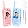 Video Walkie Talkies for Kids,Rechargeable Kids Toys 2 Pack,Long Range Radio Walkie Talkies,3-12 Boys and Girls Indoor, Outdoor, Camping, Adventure