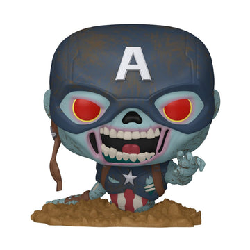 Funko Pop! Marvel: Marvel Zombies - Zombie Captain America - Collectable Vinyl Figure - Gift Idea - Official Merchandise - Toys for Kids & Adults