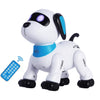 yiman Remote Control Robot Dog Toy - Programmable Smart Robot Dog for Kids 3+, Interactive Dancing & Sound, RC Stunt Toys with LED Eyes, Electronic