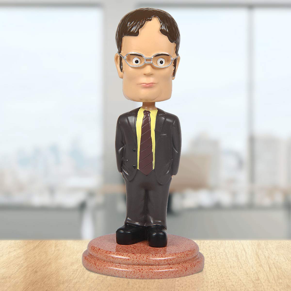 Cleaky Dwight Schrute Bobblehead for Dunder Mifflin, The Office Merchandise, The Office Gifts for Office Fans, The Office Bobblehead, The Office TV