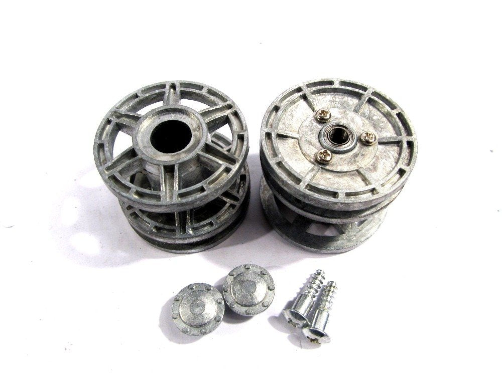 Mato King Tiger Metal Tracks Sprockets Driving Wheels idlers Set for Heng Long 3888-1 3888A-1 1 16 RC Kingtiger Tank Bearings