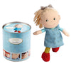 HABA Soft Doll Mirle 8" - First Baby Doll with Blonde Pony Tail for Ages 6 Months +