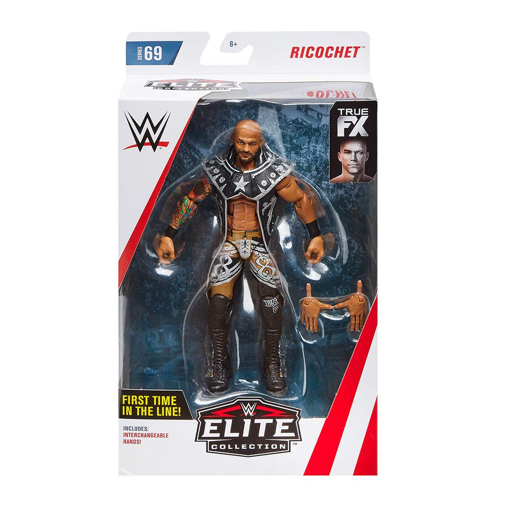 Mattel WWE Elite Collection Deluxe Action Figure with Realistic Facial Detailing, Iconic Ring Gear & Accessories