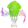 DYALE Dancing Squid Baby Toy, Dancing Music Squid Baby Toys for Ages 3 and Up for Kids,Light Green