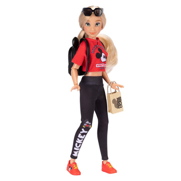 Disney ILY 4EVER Fashion Dolls Inspired By Mickey 11.5" Tall with 13 Points of Articulation, Glittery Mickey Ring Included for You!