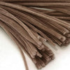 The Crafts Outlet Chenille Stems, Pipe Cleaner, 20-inch (50-cm), 50-pc, Light Brown