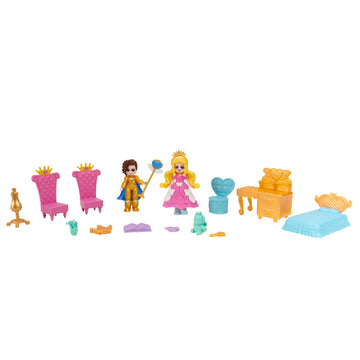 Royale High Castle Campus Playset - 2 Exclusive Dolls, 3 Floors to Explore with 360° Playset - 19 Accessories - Virtual Item Code Included - Ages 5+