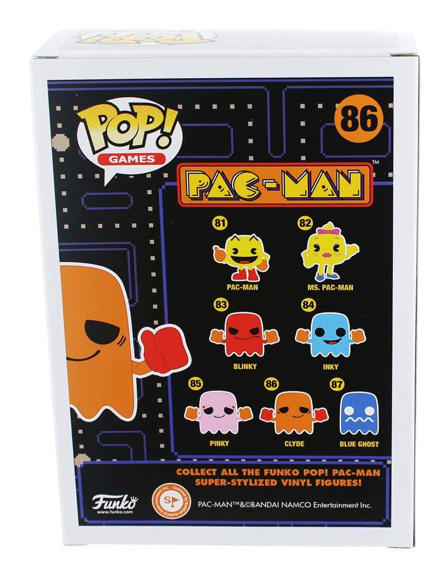 Funko POP Games: Pac-Man - Clyde Action Figure