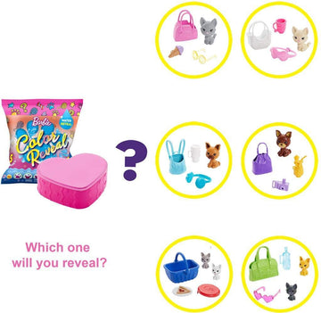 Barbie Color Reveal Pet Assortment, GPD25