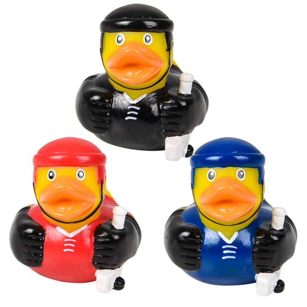 Rhode Island Novelty 2" Hockey Rubber Duckies