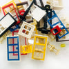 Taken All 82 Piece Windows & Doors & Fences Sets Building Block Toy -Compatible Major Brands Children Gifts