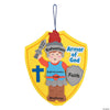 Fun Express Armor of God Craft Kit Makes 12 - VBS 2026 Illumination Station Crafts for Kids Bulk | Sunday School Crafts Supplies | Christian Bible