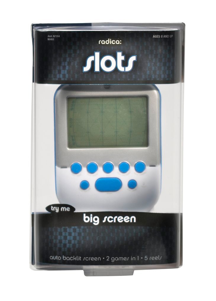 Mattel Radica Big Screen Slots - White