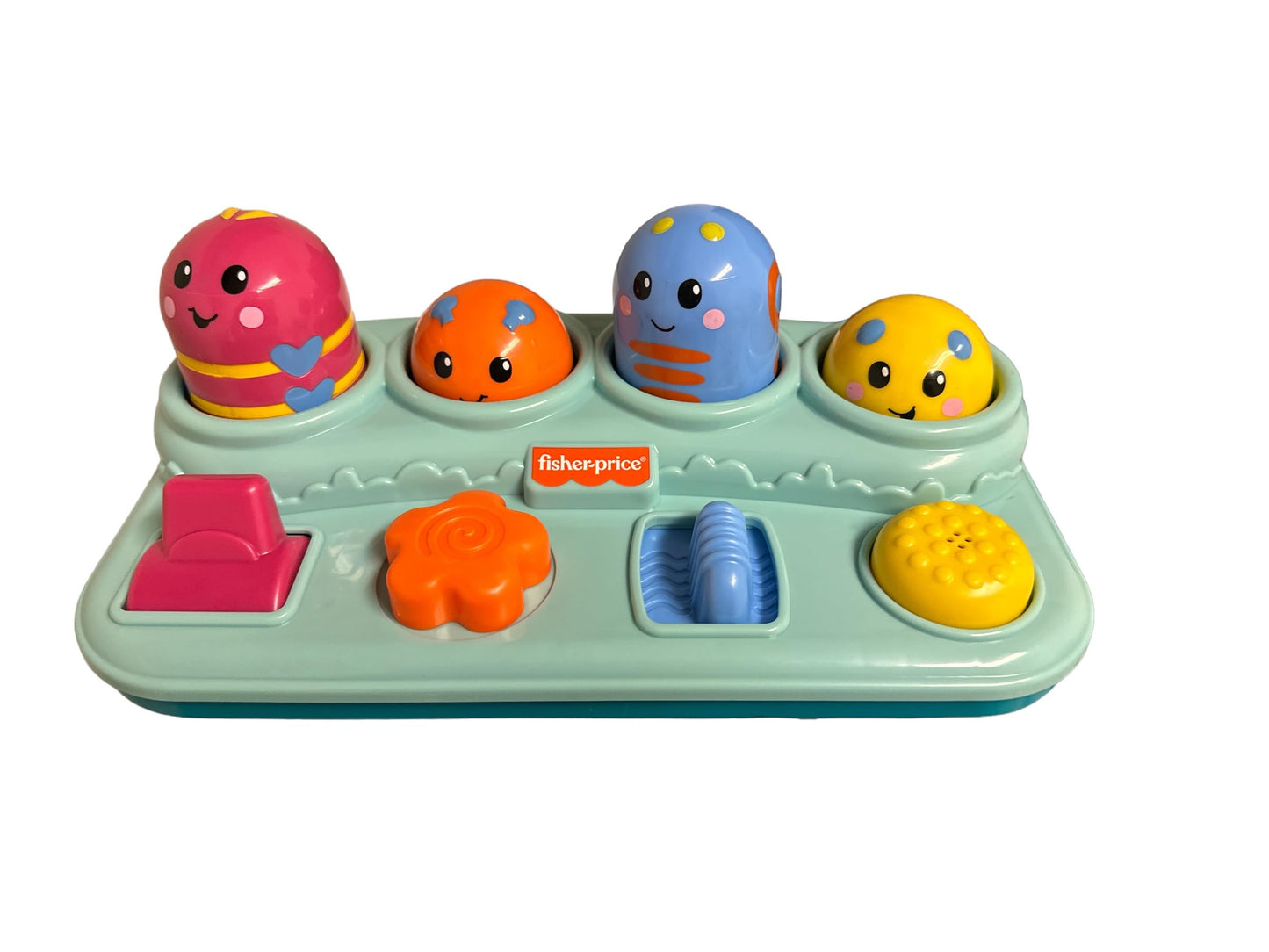 Fisher-Price Brilliant Basics Boppin' Activity Bugs, Pop-Up Infant Toy Development Academic New Version