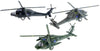 Playmaker Toys U.S. Army Sikorsky UH-60 Black Hawk Helicopter 10" Die Cast Metal Model Toy (1 at Random, Color May Very)