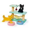 Tender Leaf Toys - Pets Sets for Doll House Accessories - Great Add-on Pet Play Set to Any Dollhouse - Encourage Creative and Imaginative Fun Play