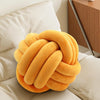 KUCCO Knot Pillow Round Ball Cushion,Children Room Decoration Plush Toys Photography Props (Orange,35cm
