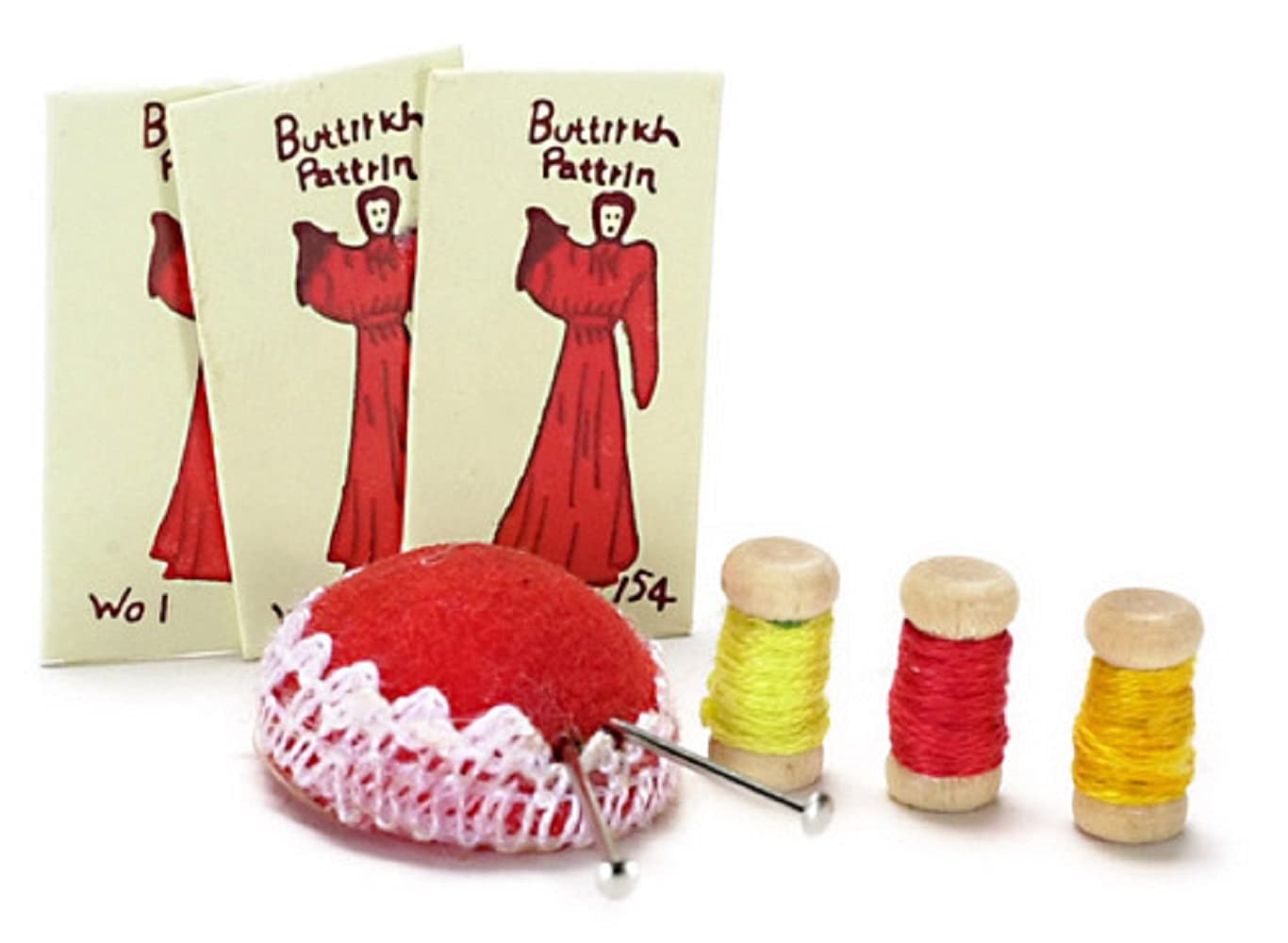 Melody Jane Dolls Houses Dollhouse Miniature Sewing Kit