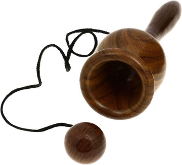 SHAFA IMPEX Wooden Ball & Cup Handcrafted Pottery Game