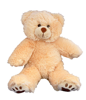 Make Your Own Stuffed Animal Mini 8 Inch Furry Brown Teddy Bear Kit - No Sewing Required!