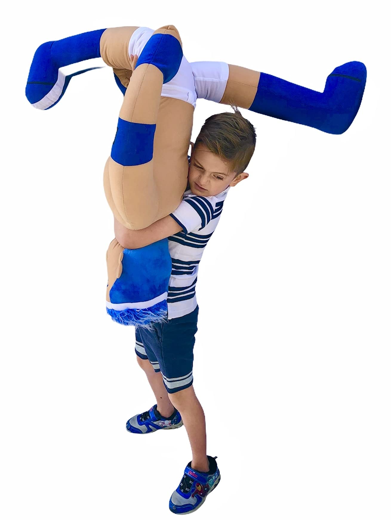 Wrestle Mates 4 Foot Tall Stuffed Doll (Blue)