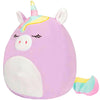 Squishmallows Original Large 16-Inch Sylvia The Purple Unicorn - Official Jazwares Pillow Plush - Collectible Soft Squishy Stuffed Animal Toy - Gift