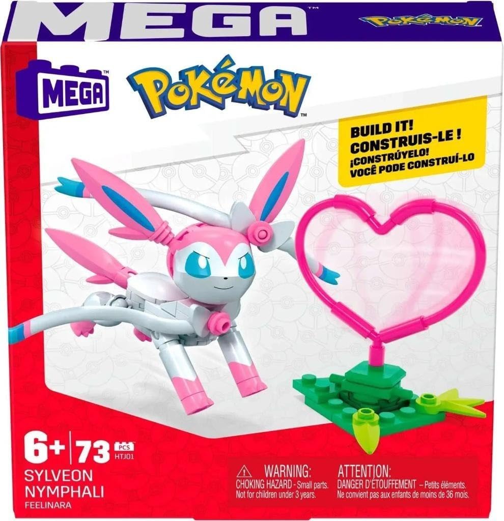 Mega Pokemon Sylveon Building Toys Set- 73 Pieces