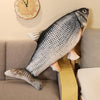 XIYUAN 31.5Inch Simulation Fish Plush Toy Pillow Soft Fish Stuffed Animal Toy Grass carp Cushion Throw Pillow Kids Stuffed Plush Pillow Stuffed Toy