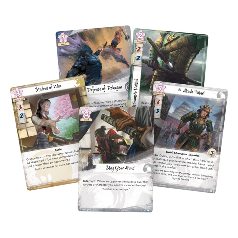 Legend of The Five Rings: The Card Game Children of The Empire Premium Expansion - Strategy Game for Kids & Adults, Ages 14+, 2 Players, 45-90 Minute