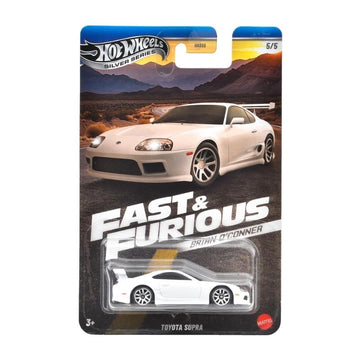 Hot Wheels Fast & Furious Toyota Supra White Brian O'Conner 1:64 Scale