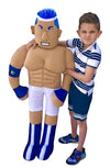 Wrestle Mates 4 Foot Tall Stuffed Doll (Blue)