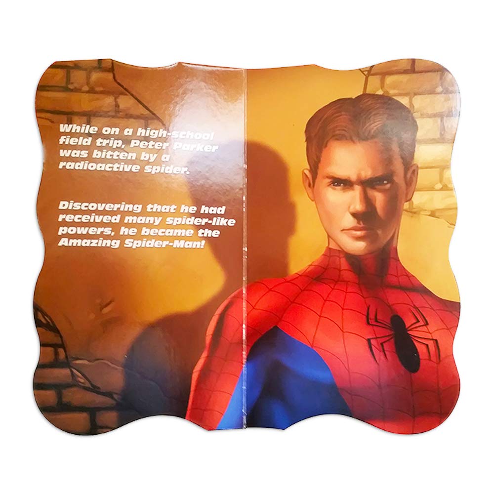 Marvel Spiderman Board Book Set - 4 Amazing Superhero Board Books for Boys & Girls