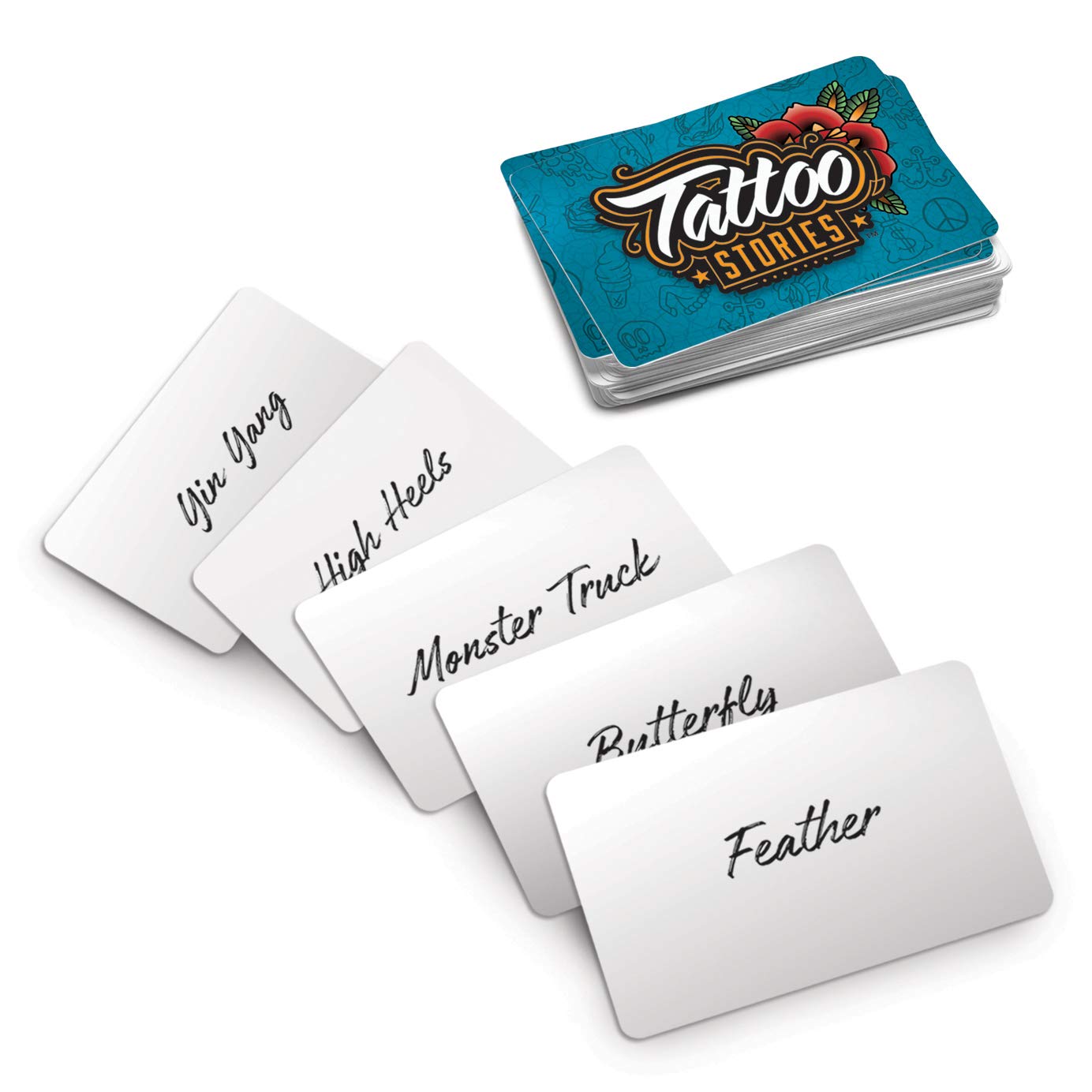 Tattoo Stories - Games By Bicycle - Party Games - Drawing and Card Game