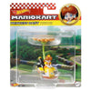 Hot Wheels 1:64 Scale Mario Kart | Princess Daisy Standard Kart + Flower Glider