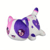Womise Cat Plush Mee-Meow Toy,Official Cat Cute Anime Heart Cartoon Stuffed Animal Figure Toy Plush Pillow for Valentine's Day