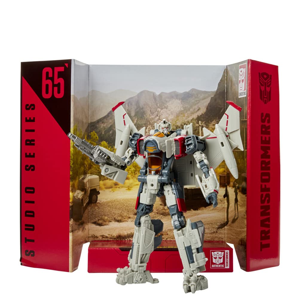 Transformers Toys Studio Series 65 Voyager Class Bumblebee Movie Blitzwing Action Figure - Ages 8 and Up, 6.5-inch