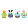 Li’l Woodzeez Farm Set, 4 Posable Animal Toy Figures, Friendz Club