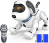 HBUDS Robot Dog Toys for Kids, Remote Control Stunt Programmable Robot Puppy Toy Dog Interactive with Commands Sing, Dance, Bark, Walk Electronic Pet