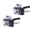 2Pcs 1:4 Scale Mini Camera Prop Ornament Vintage Camera Model, Miniature Digital Camera Mini Decoration Accessories Photography Props Ornament