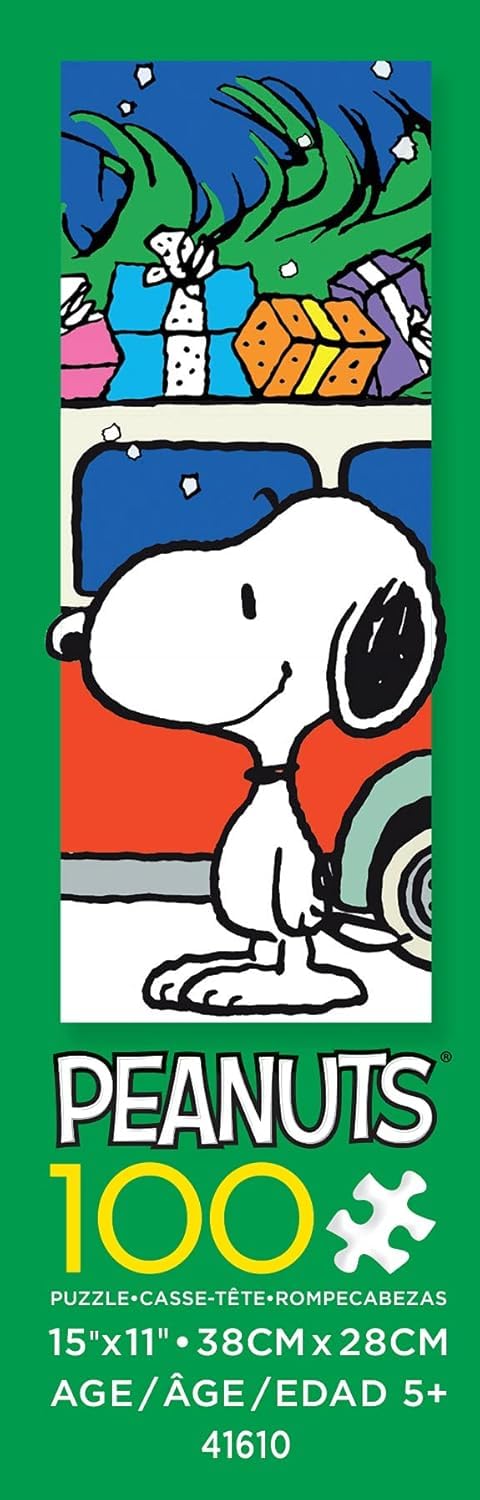 Ceaco - Peanuts - Peace and Presents - Holiday - 100 Piece Jigsaw Puzzle