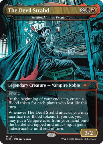 Magic: The Gathering Secret Lair x Dungeons & Dragons: Strahd's Descent Non-Foil Edition