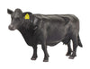 Little Buster Toys Angus Cow - Realistic Black Angus Cow, 1/16th Scale