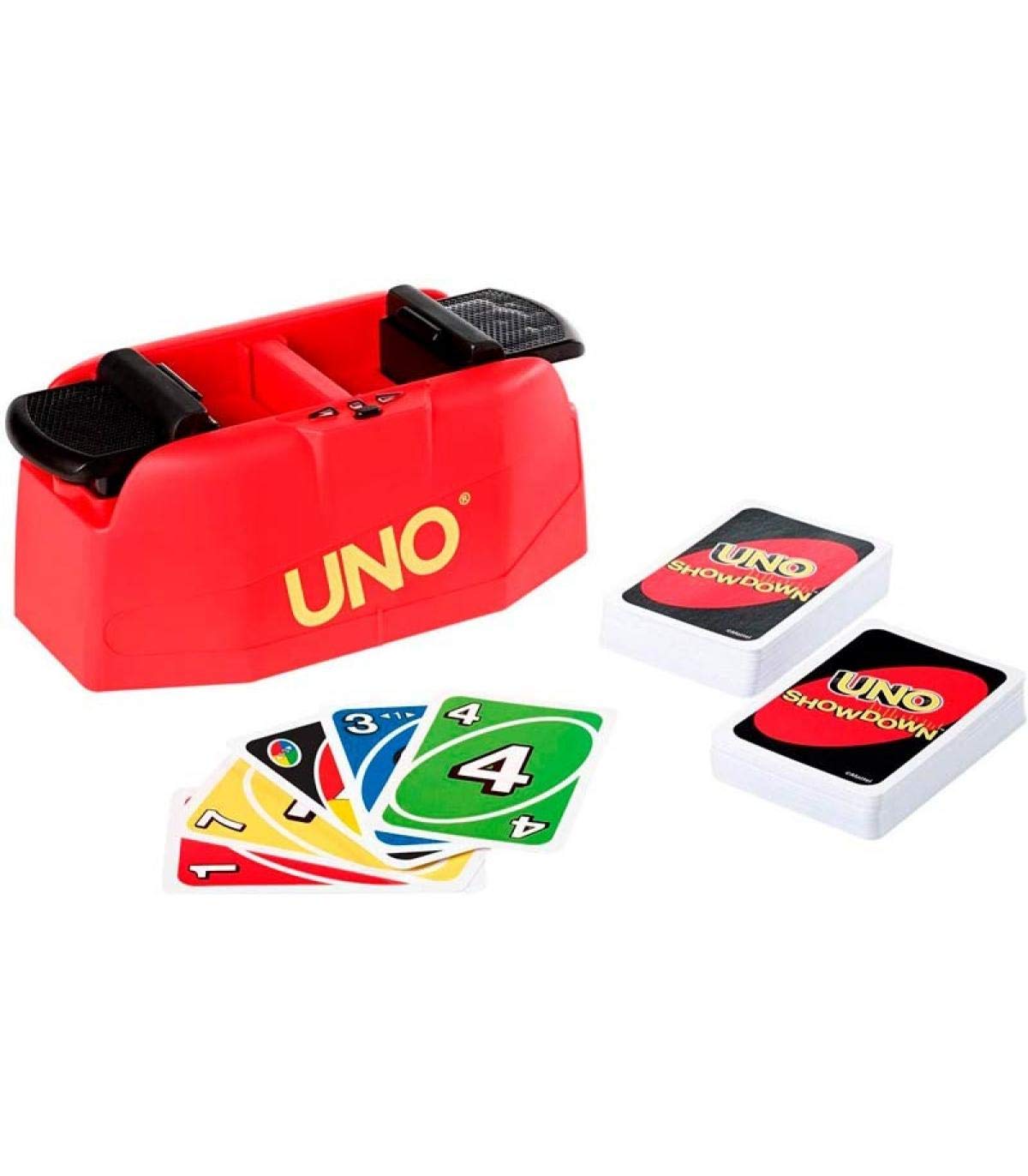 UNO Showdown Family Card Game for 2-10 Players, Age 7 Years and Older