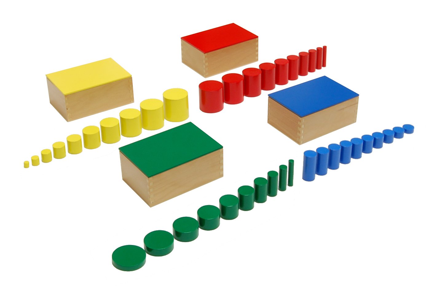 Kid Advance Montessori Knobless Cylinders