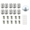 Mini LED Lights 11 Pcs for Dollhouse with 11Pack Backup Battery,Small Soptling Battery Operated Miniature Tiny Lighting for DIY Crafts, Model Kits &