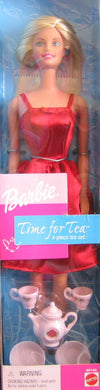 Barbie Time For Tea Doll w 4 Piece Tea Set (2000)