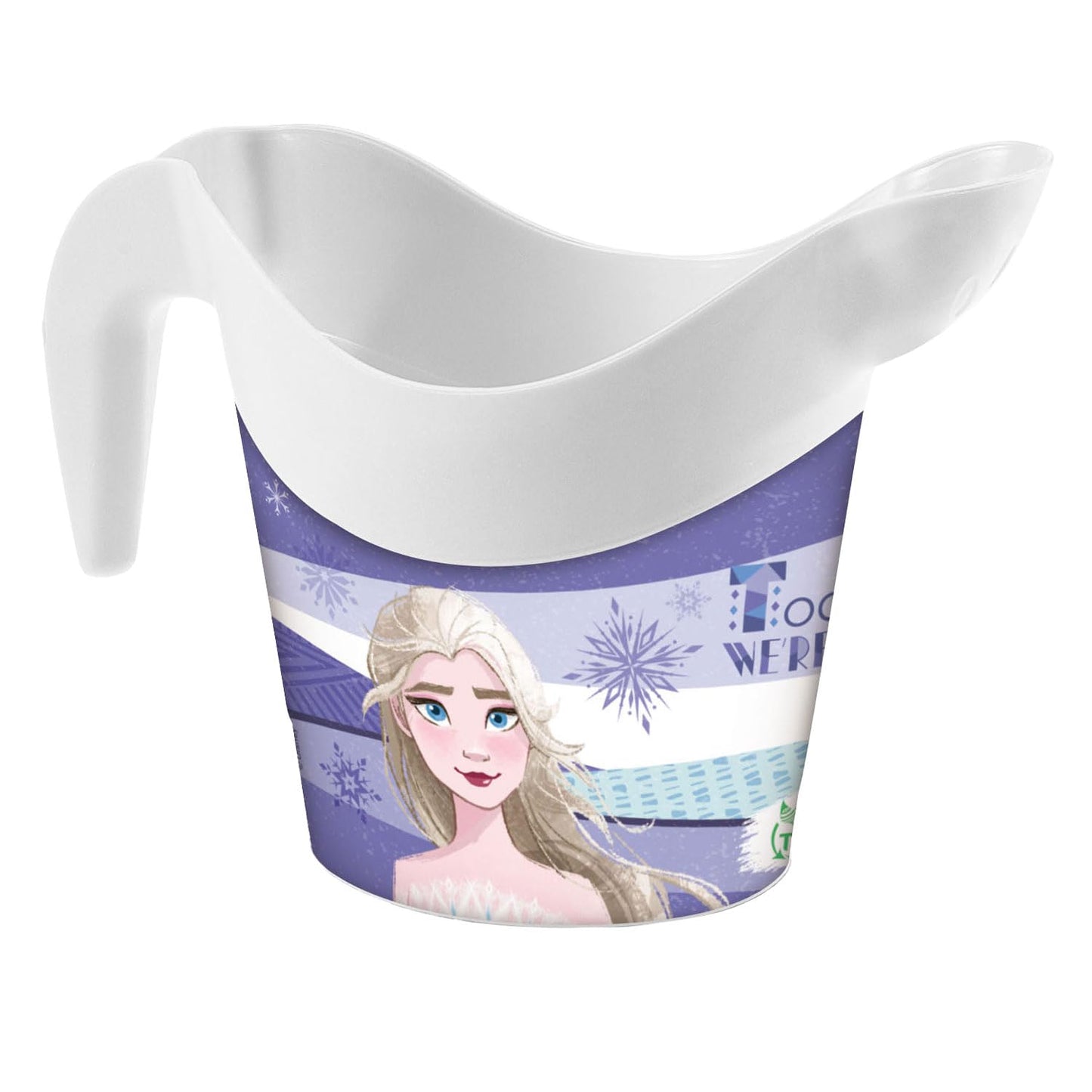 Mondo 28194 Disney Princess Beach Games - Frozen Bucket, Blue, Standard