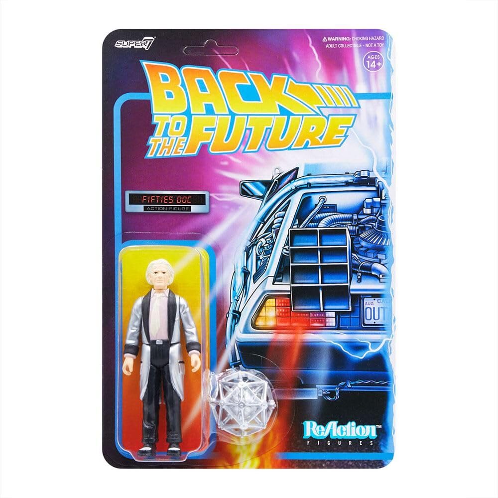 Super7 Back to the Future Reaction Figure Wave 2 - Fifties Doc